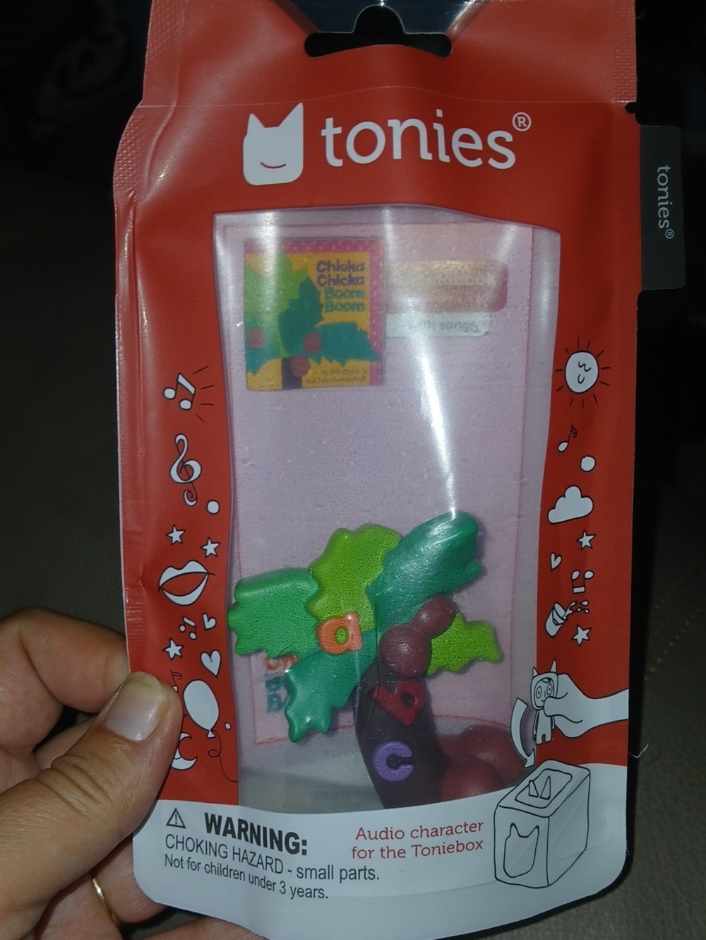 Tonies Chicka Chicka Boom Boom Audio Figure - Pink & Green